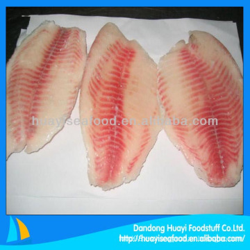 Filete de pescado congelado 3-5oz filete de tilapia